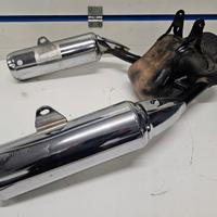 Tdm 850 2001 scarichi terminali marmitte originali