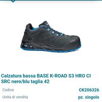 scarpa antinfortunistica 42 S3