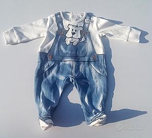 Tutina con piedini Original Marines Nuova!