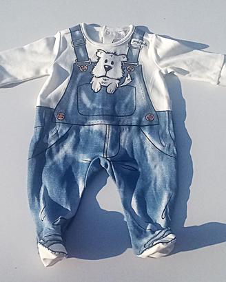 Tutina con piedini Original Marines Nuova!