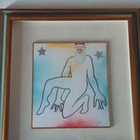 E. Baj e M. Kostabi - opera "IMPRONTA"