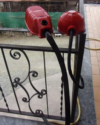 2 Pompe per gonfiare materassini e cuscini