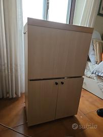 mobile foppapederetti con asse da stiro 