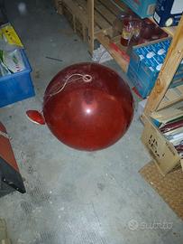 Lampadario Kartell rosso