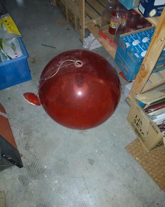 Lampadario Kartell rosso