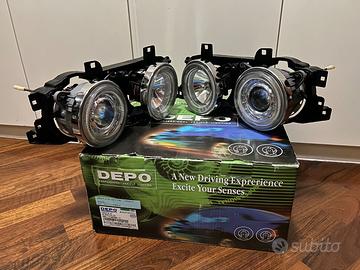 Fari Angel Eyes BMW E34/E32