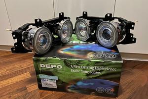 Fari Angel Eyes BMW E34/E32