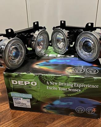 Fari Angel Eyes BMW E34/E32