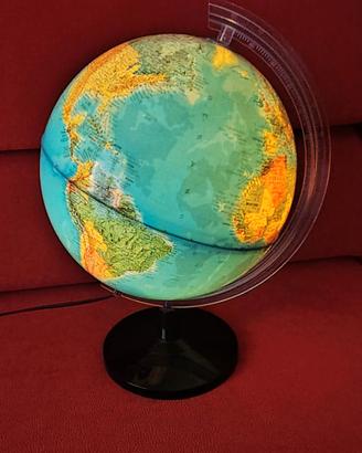Mappamondo Luminoso -Fisico-Politico-D.= 30 cm.