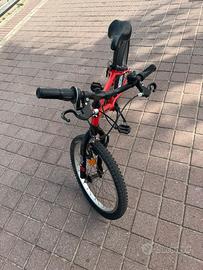 BTWIN Mtb bambino RACINGBOY 320 rossa 20"