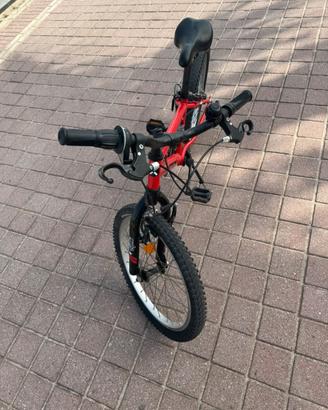 BTWIN Mtb bambino RACINGBOY 320 rossa 20"