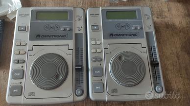 Coppia CDJ Omitronic CDT-300