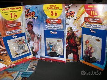 STREET FIGHTER COLLECTION DE AGOSTINI NUOVI