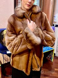 GIUBBINO IN VISONE RASATO