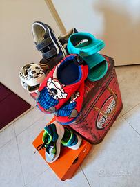 lotto scarpe bambino 31/32