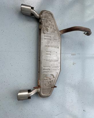 Scarico 500 abarth seminuovo originale