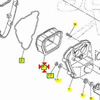 Filtro aria Yamaha XVS Midnight 1300 3D8144510000