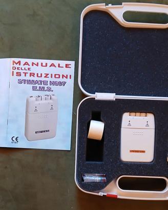 ELETTROSTIMOLATORE MUSCOLARE STIMATE N 607 EMS