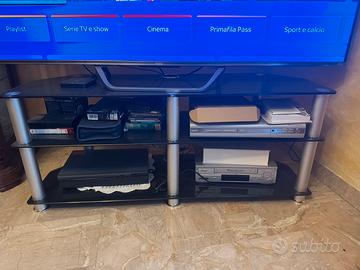 Mobile in vetro porta tv