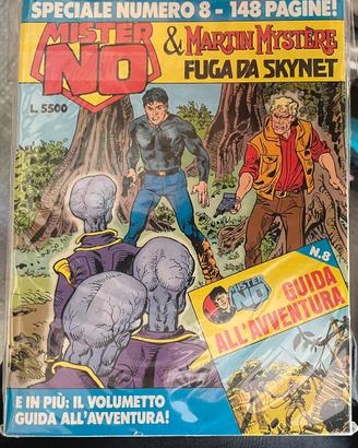 Mister NO & Martin Mystere - Fuga da Skynet