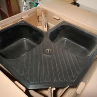 Lavabo da cucina in resina