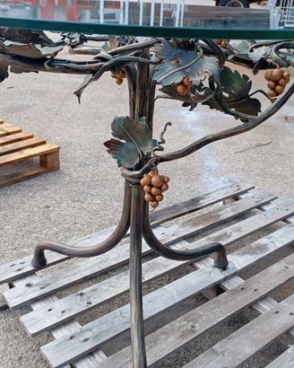 Tavolino in ferro battuto Valentino Moro