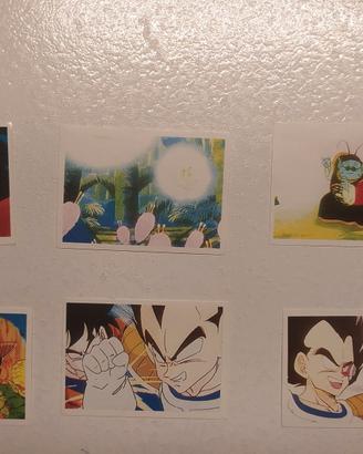 Collezione figurine Panini Dragonball Z.
