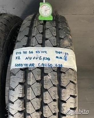 Goodyear cargo 215 75 16