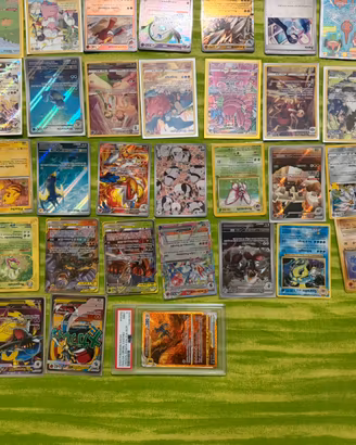 Carte pokemon lotto ita-jap  valore 640€ svendita