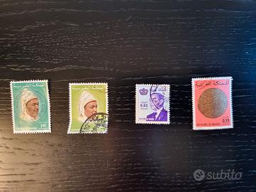 Francobolli Regno del Marocco – Vari Lotti