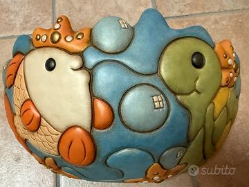 PLAFONIERA APPLIQUE THUN PESCE E TARTARUGA