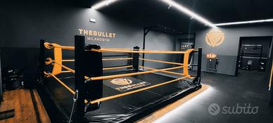 Ring kick boxe non rialzato mt 4,20 e 5,20