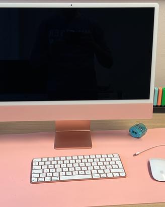 Apple iMac 24” M1 8GB Rosa – Completo