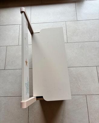 Cassapanca Portagiochi in Legno per Bambini - Tema