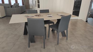 Tavolo Presotto 200x90 + 4 Sedie