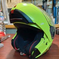 Casco integrale modulare Nolan N104A fluo