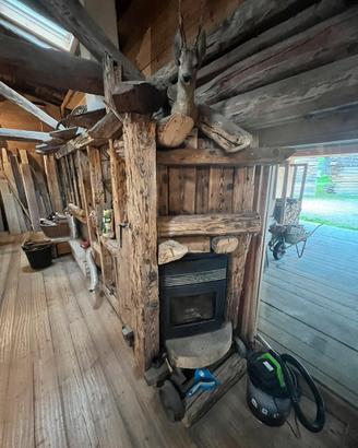 Inserto camino pellet