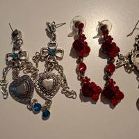 set orecchini vintage
