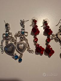 set orecchini vintage
