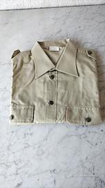 camicia militare originale con maniche corte 