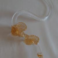 Ricambio per lampadario in vetro di Murano foglia