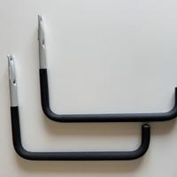 Set 2 Ganci da Muro per Oggetti