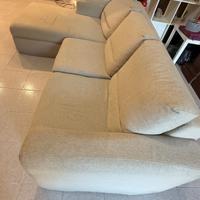 Divani chaise longue beige