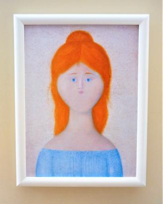 Quadro Berenice di Antonio Bueno con cornice