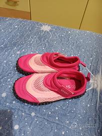 Scarpe mare scoglio bambina rosa fucsia n. 28