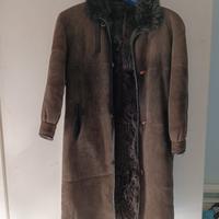 Vero Montone donna con pelliccia interna