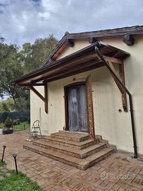 Tettoia in legno come nuova personalizzabile