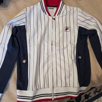 felpa jacket giacca Fila vintage tennis