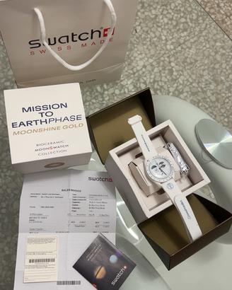 Swatch MoonSwatch Mission to Earthphase Moonshine