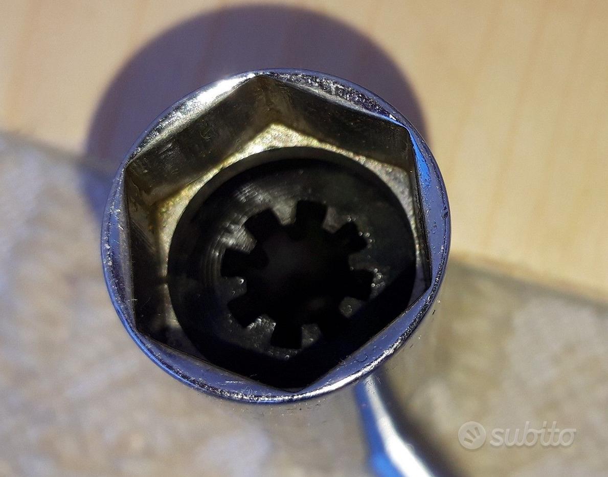 Chiave Per Candele 13mm E 19mm Con Cacciavite Integrato - Per Moto, Auto E Trattori - Foto 6